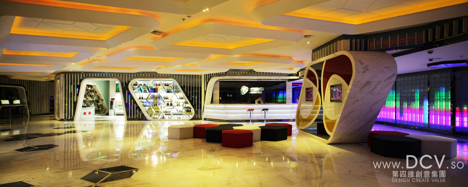 西安-方糖量贩主题情景KTV设计