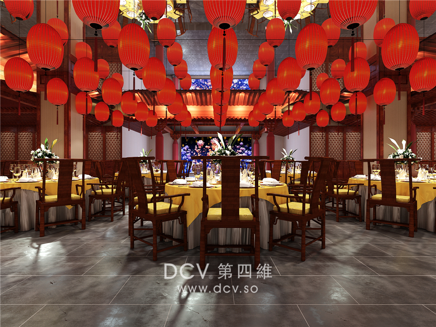 西安-乐婚喜宴艺术中心（长乐门）私人订制主题餐厅室内装修设计