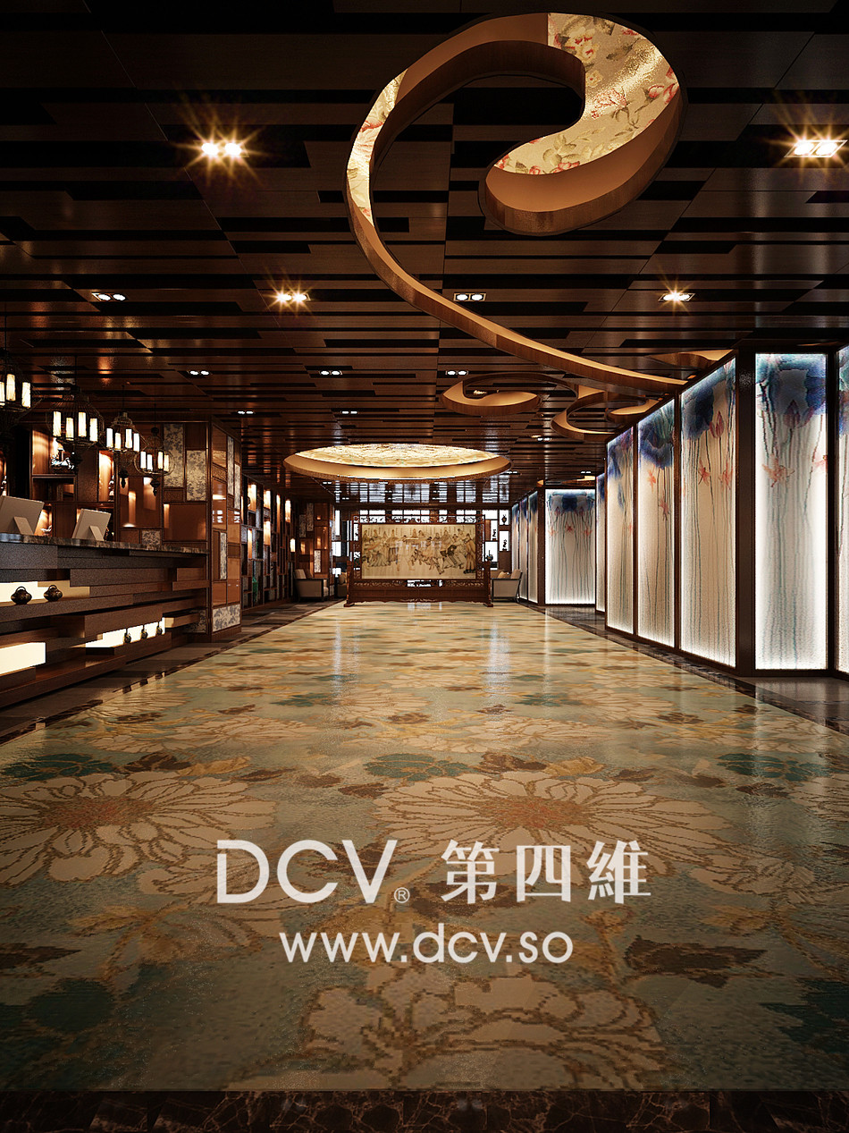 西安-太子轩青花主题餐厅设计