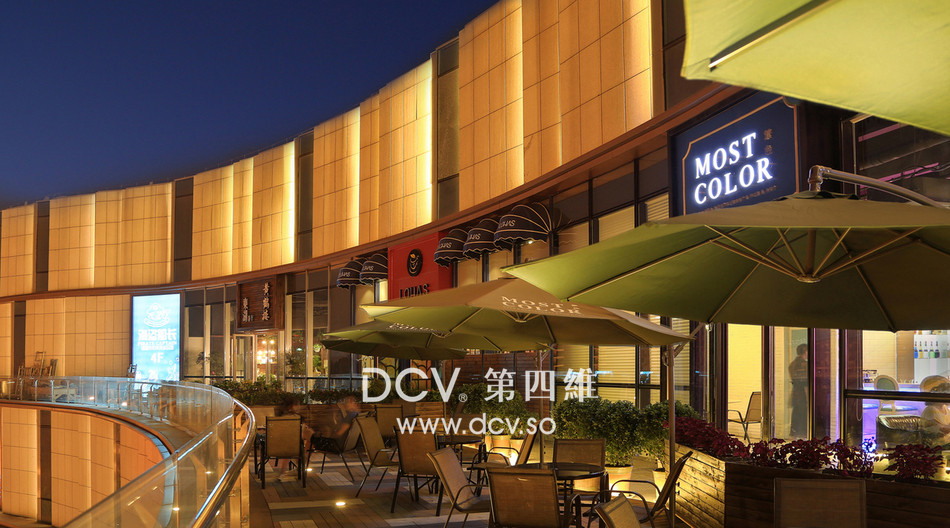 西安-MOST COLOR繁色主题餐厅音乐酒吧设计（金地广场店）